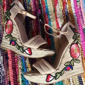 wedge espadrilles NEW